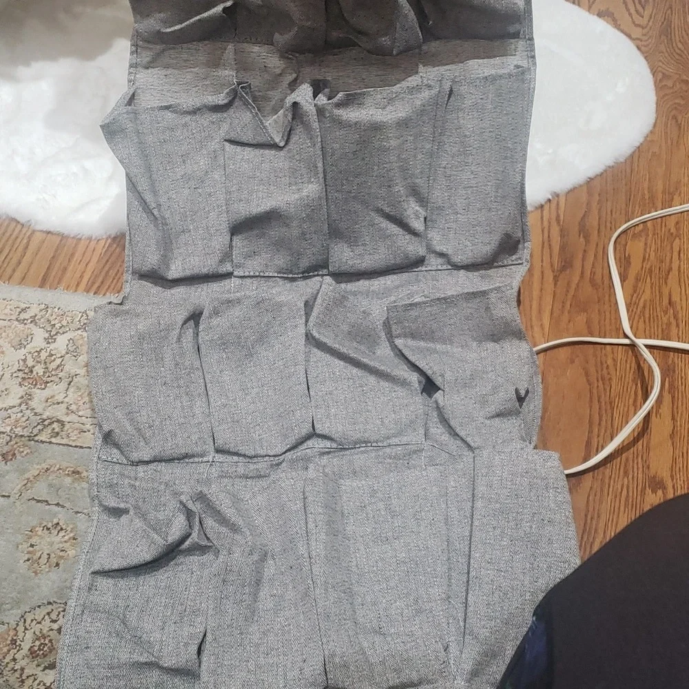 Shoe organizer over the door for 12 pair shoes